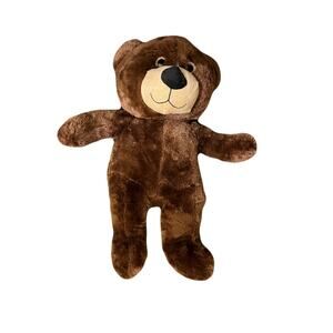 Brown Terry Bear Stuff Animal 18” L X 8 “ W